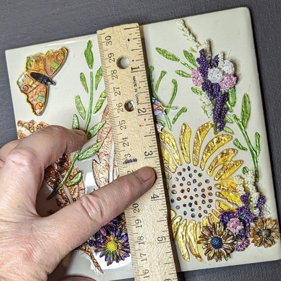 Hand Painted Tile - Picture 2 of 3